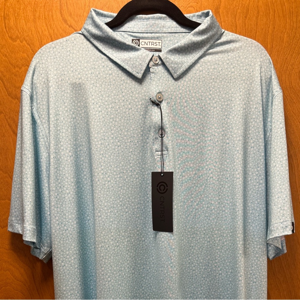 CNTRST Grande Floral Polo